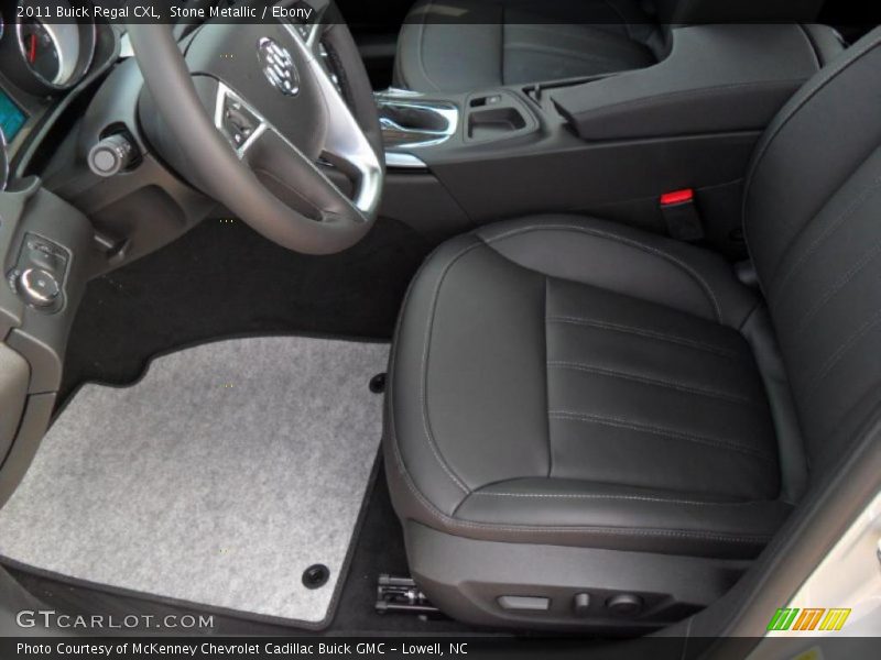  2011 Regal CXL Ebony Interior