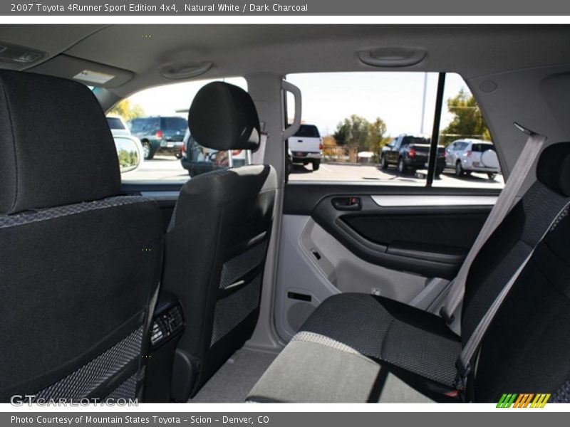 Natural White / Dark Charcoal 2007 Toyota 4Runner Sport Edition 4x4