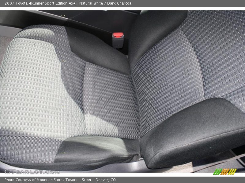 Natural White / Dark Charcoal 2007 Toyota 4Runner Sport Edition 4x4