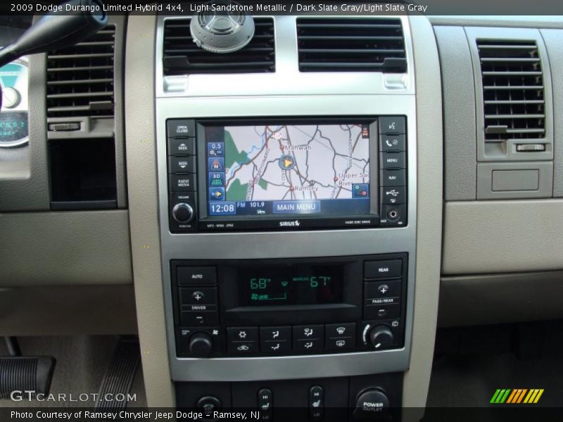 Navigation of 2009 Durango Limited Hybrid 4x4