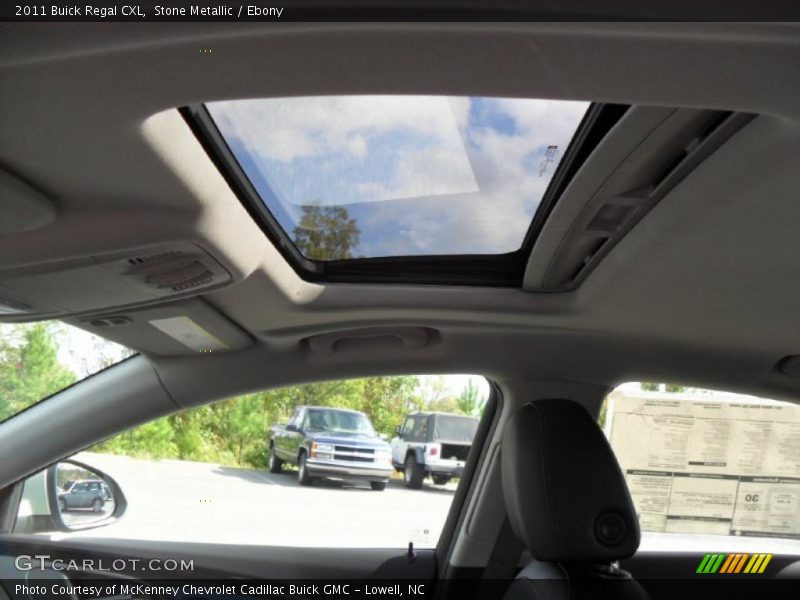Sunroof of 2011 Regal CXL