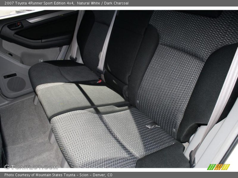 Natural White / Dark Charcoal 2007 Toyota 4Runner Sport Edition 4x4