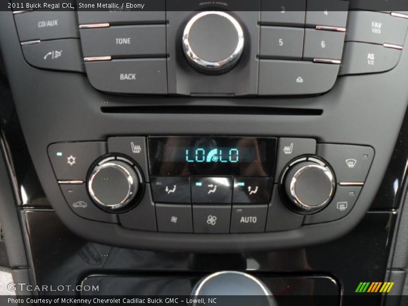 Controls of 2011 Regal CXL