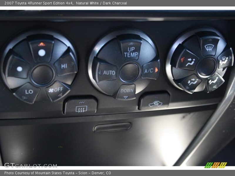 Natural White / Dark Charcoal 2007 Toyota 4Runner Sport Edition 4x4