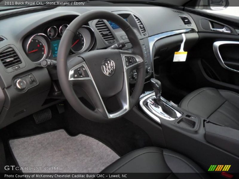 Ebony Interior - 2011 Regal CXL 