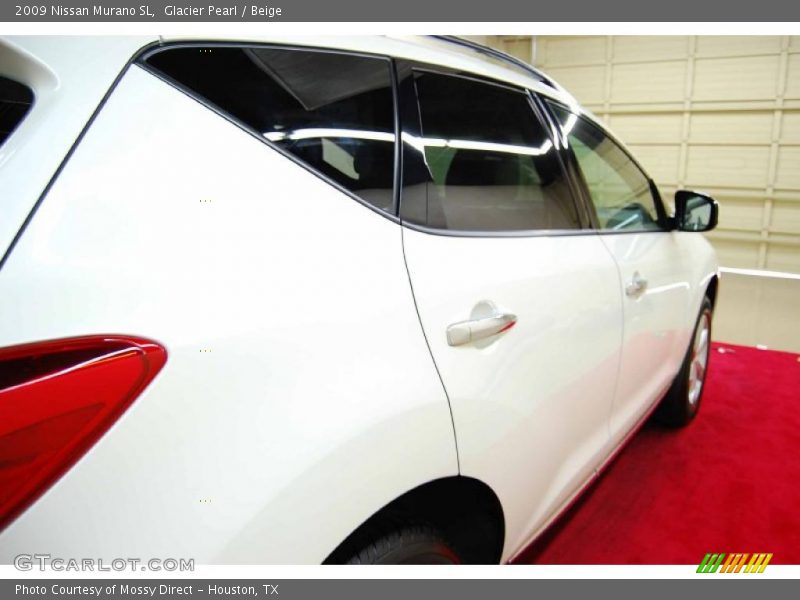 Glacier Pearl / Beige 2009 Nissan Murano SL