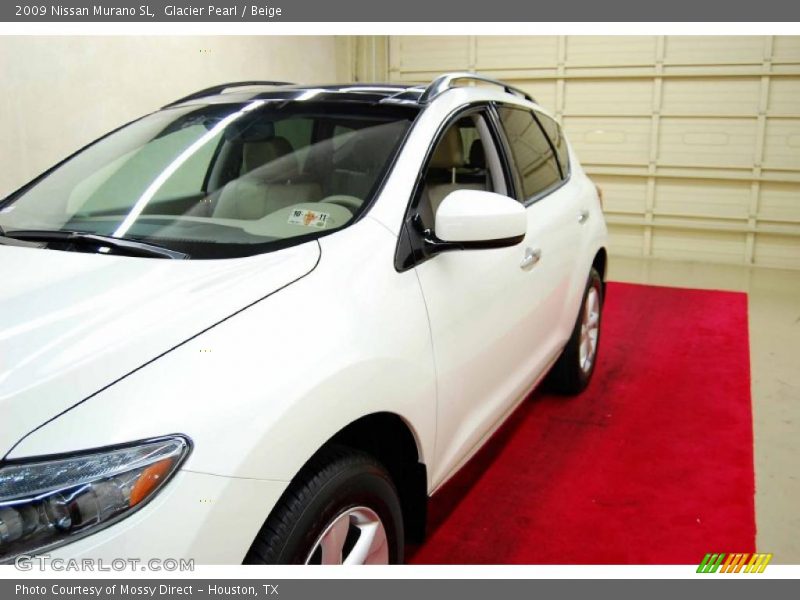 Glacier Pearl / Beige 2009 Nissan Murano SL