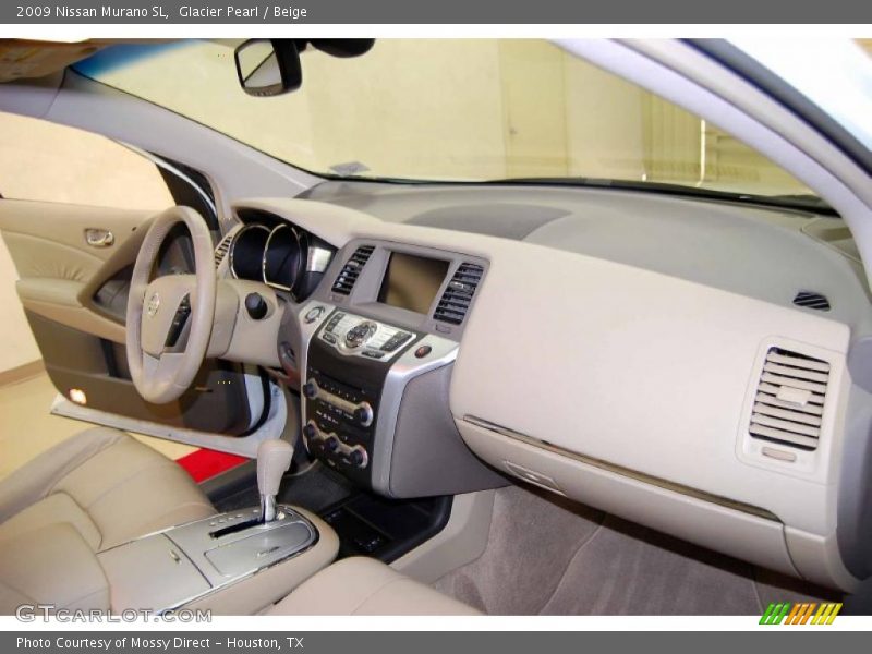 Glacier Pearl / Beige 2009 Nissan Murano SL