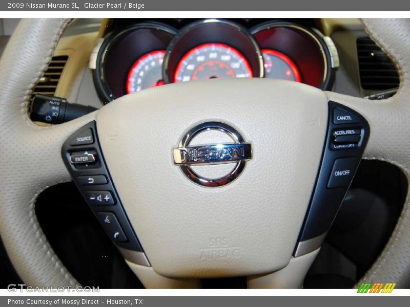 Glacier Pearl / Beige 2009 Nissan Murano SL