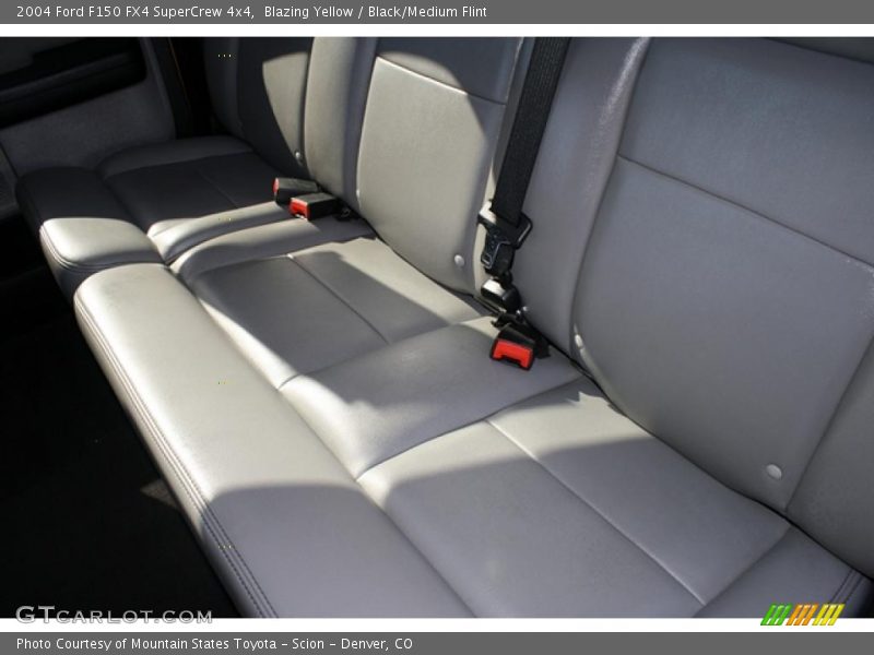 Blazing Yellow / Black/Medium Flint 2004 Ford F150 FX4 SuperCrew 4x4