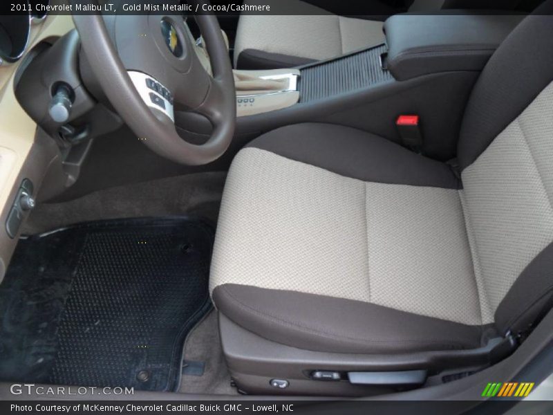 Gold Mist Metallic / Cocoa/Cashmere 2011 Chevrolet Malibu LT