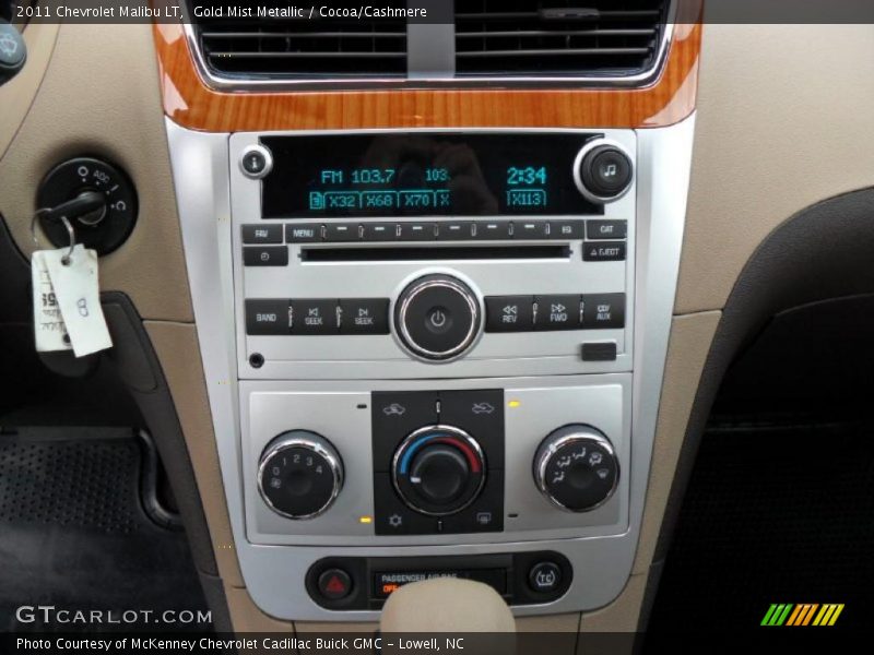 Gold Mist Metallic / Cocoa/Cashmere 2011 Chevrolet Malibu LT