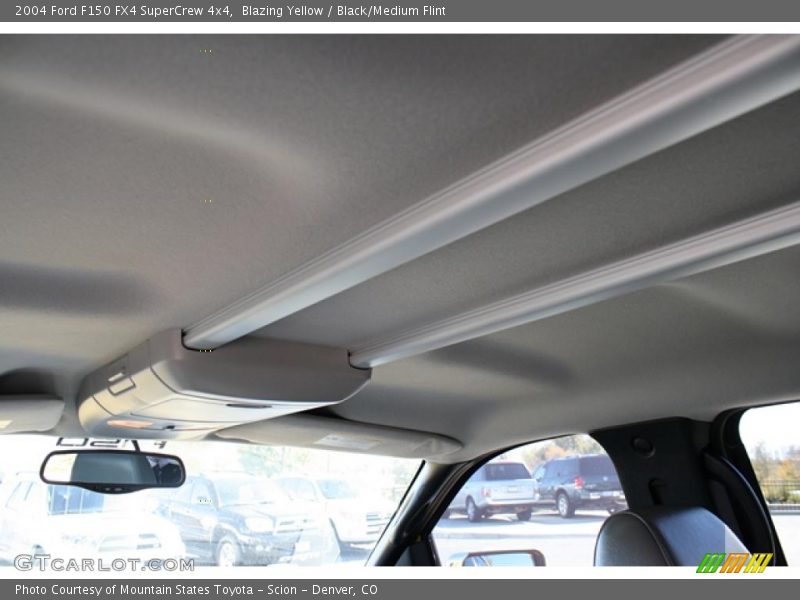 Blazing Yellow / Black/Medium Flint 2004 Ford F150 FX4 SuperCrew 4x4