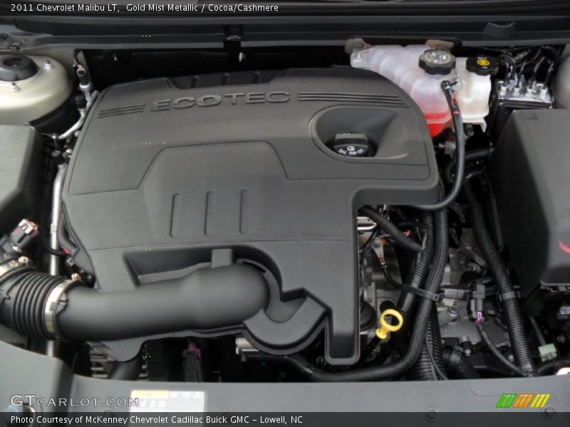 Gold Mist Metallic / Cocoa/Cashmere 2011 Chevrolet Malibu LT