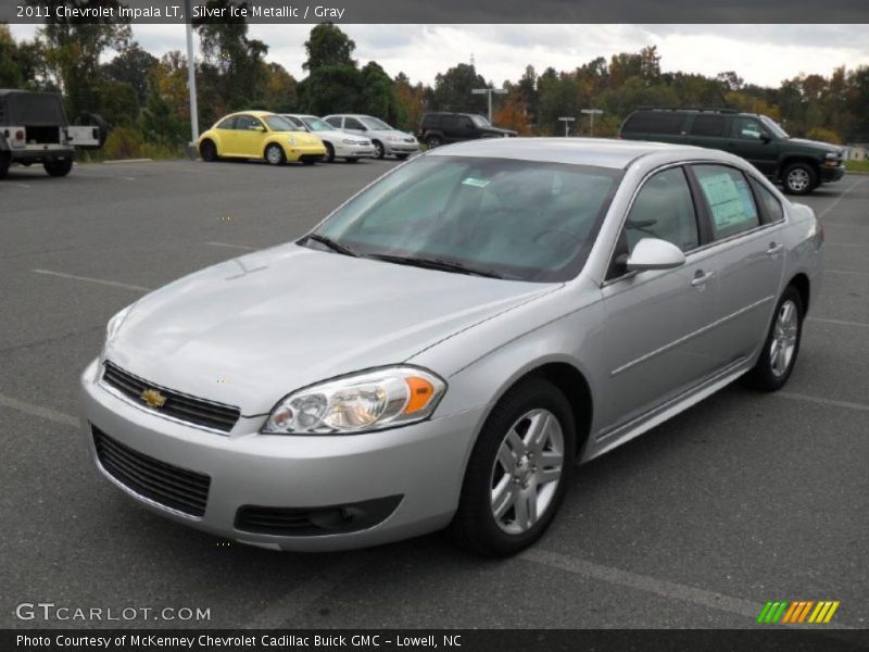 Silver Ice Metallic / Gray 2011 Chevrolet Impala LT