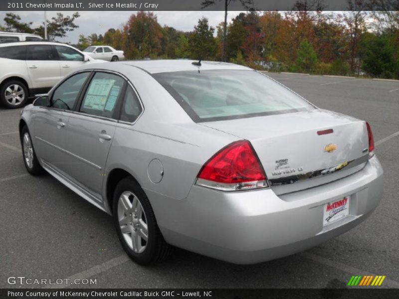 Silver Ice Metallic / Gray 2011 Chevrolet Impala LT