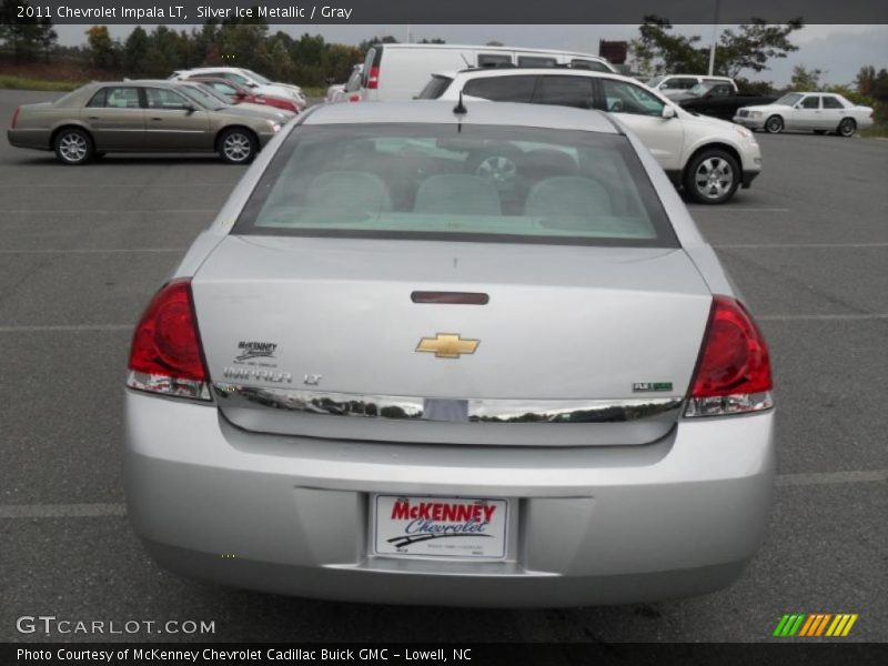 Silver Ice Metallic / Gray 2011 Chevrolet Impala LT