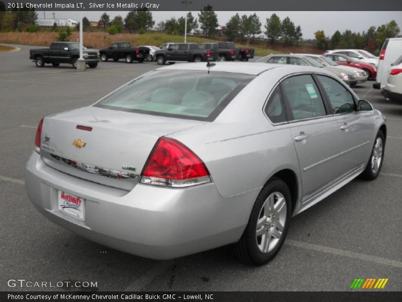 Silver Ice Metallic / Gray 2011 Chevrolet Impala LT