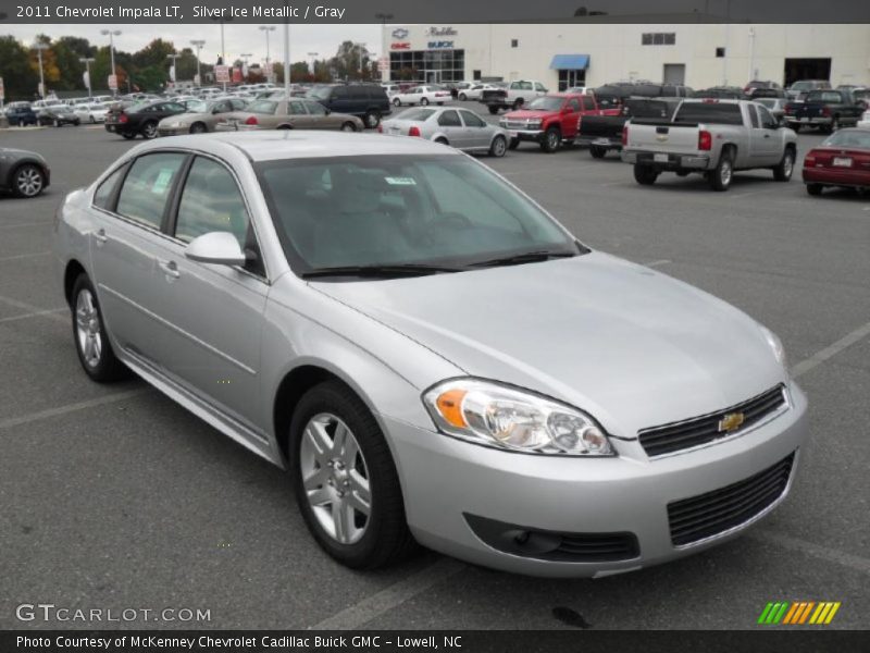 Silver Ice Metallic / Gray 2011 Chevrolet Impala LT