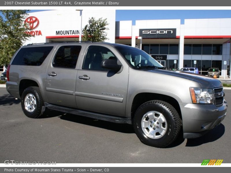 Graystone Metallic / Ebony 2007 Chevrolet Suburban 1500 LT 4x4