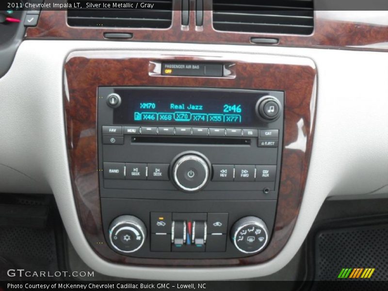 Silver Ice Metallic / Gray 2011 Chevrolet Impala LT