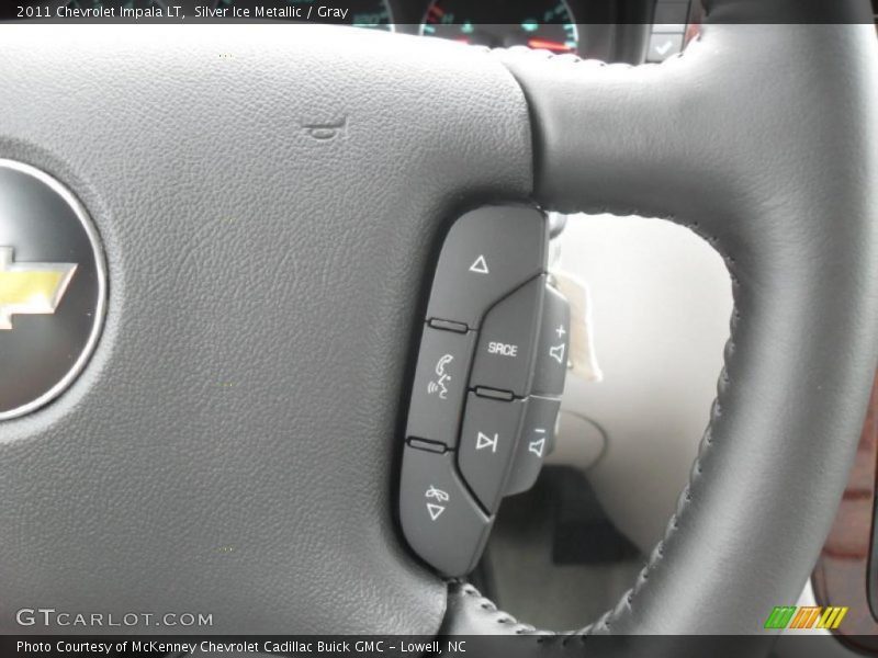 Silver Ice Metallic / Gray 2011 Chevrolet Impala LT