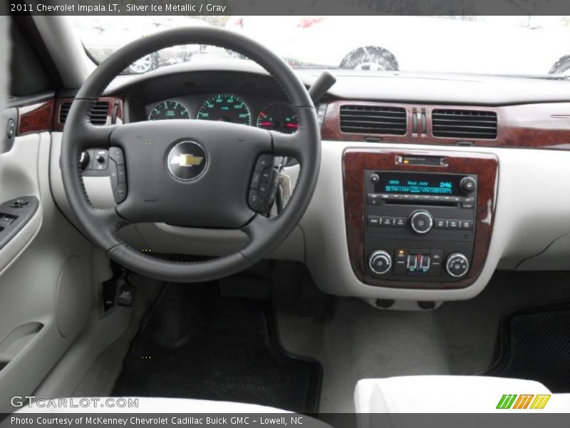Silver Ice Metallic / Gray 2011 Chevrolet Impala LT