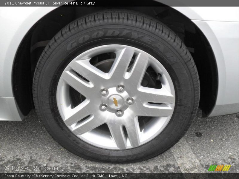Silver Ice Metallic / Gray 2011 Chevrolet Impala LT