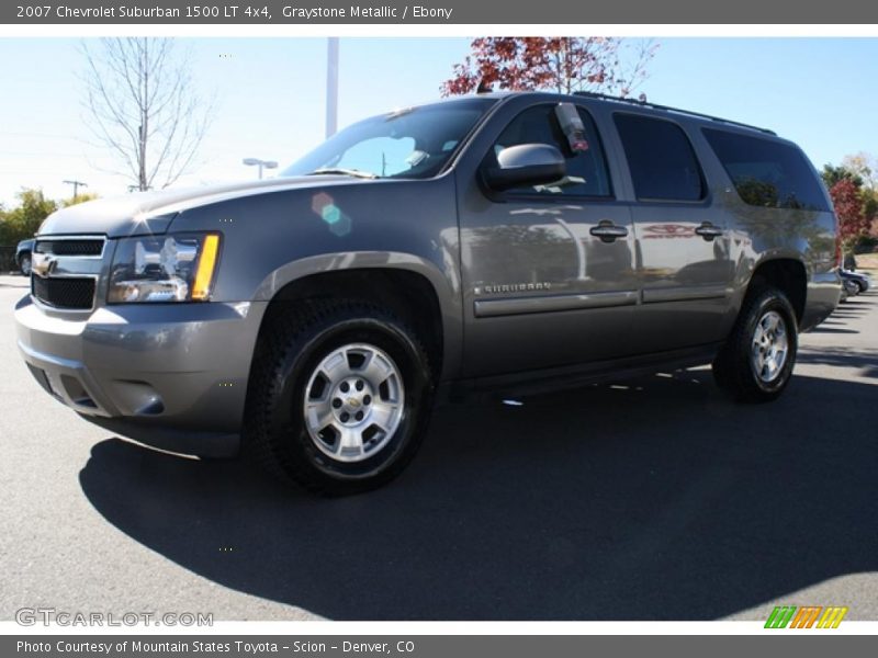 Graystone Metallic / Ebony 2007 Chevrolet Suburban 1500 LT 4x4