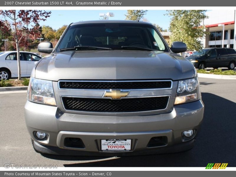 Graystone Metallic / Ebony 2007 Chevrolet Suburban 1500 LT 4x4