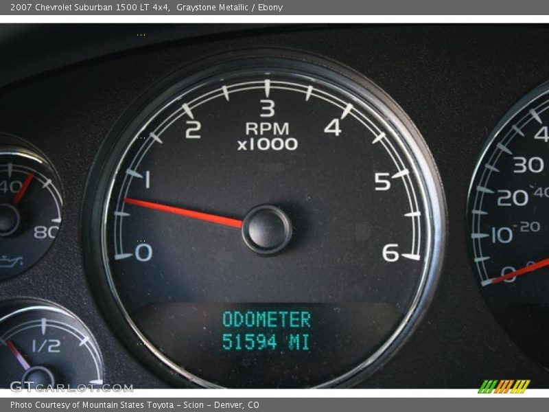 Graystone Metallic / Ebony 2007 Chevrolet Suburban 1500 LT 4x4
