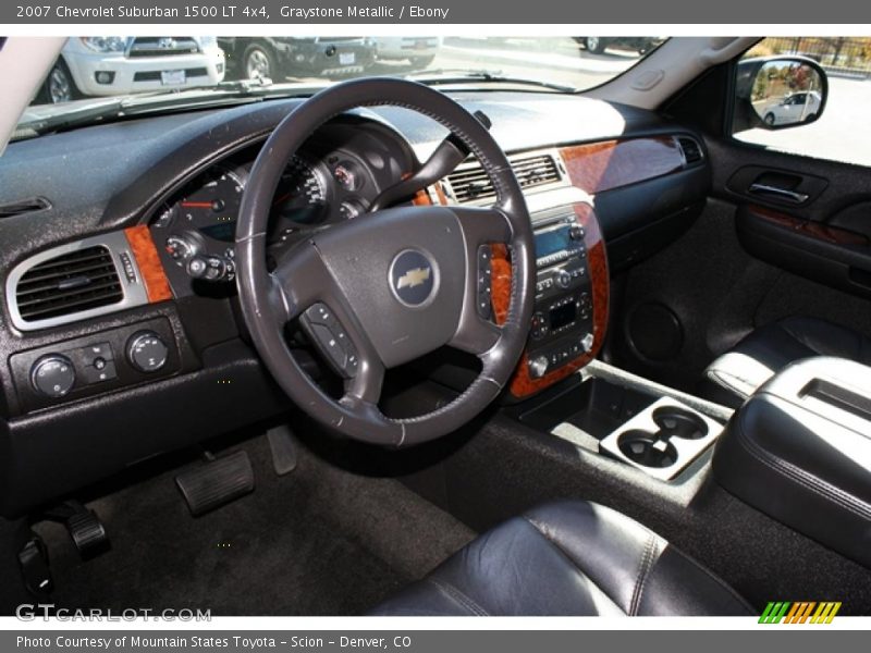 Graystone Metallic / Ebony 2007 Chevrolet Suburban 1500 LT 4x4