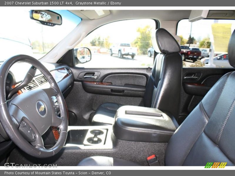 Graystone Metallic / Ebony 2007 Chevrolet Suburban 1500 LT 4x4