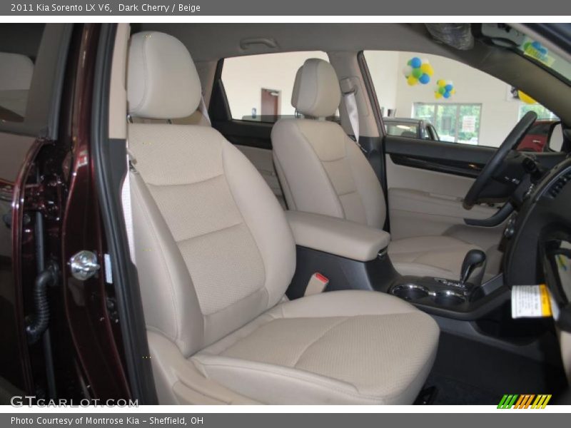  2011 Sorento LX V6 Beige Interior