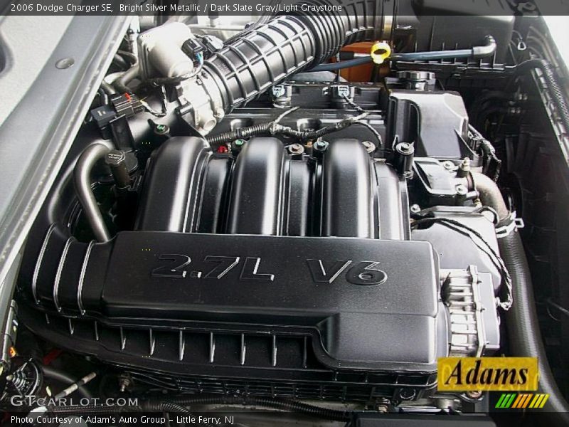 Bright Silver Metallic / Dark Slate Gray/Light Graystone 2006 Dodge Charger SE