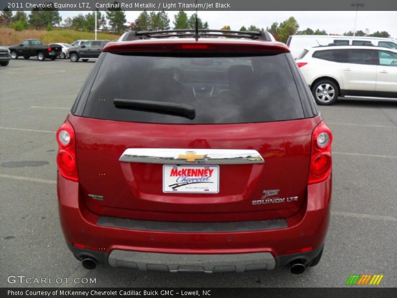 Cardinal Red Metallic / Light Titanium/Jet Black 2011 Chevrolet Equinox LTZ