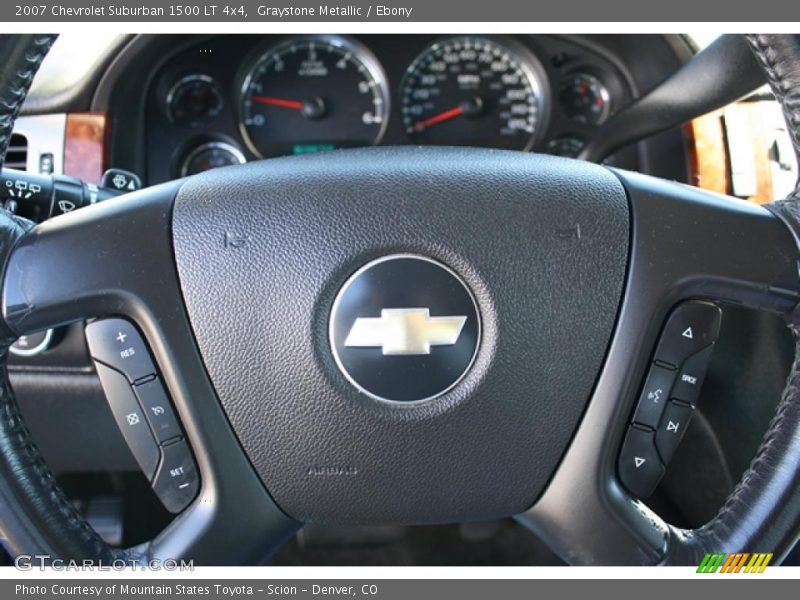 Graystone Metallic / Ebony 2007 Chevrolet Suburban 1500 LT 4x4