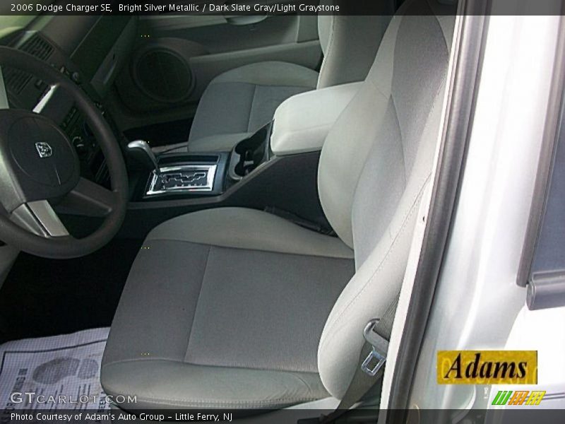 Bright Silver Metallic / Dark Slate Gray/Light Graystone 2006 Dodge Charger SE