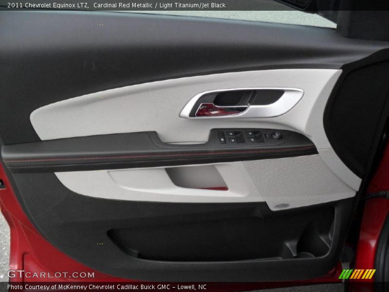 Cardinal Red Metallic / Light Titanium/Jet Black 2011 Chevrolet Equinox LTZ