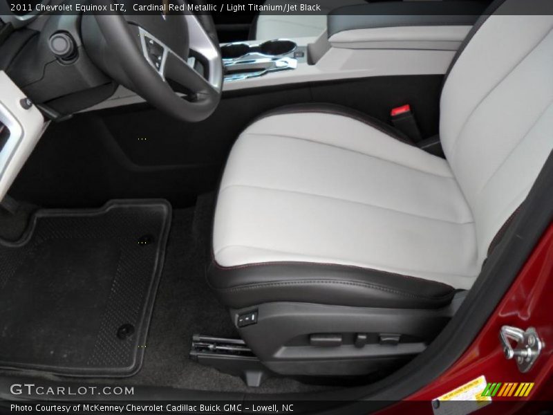  2011 Equinox LTZ Light Titanium/Jet Black Interior