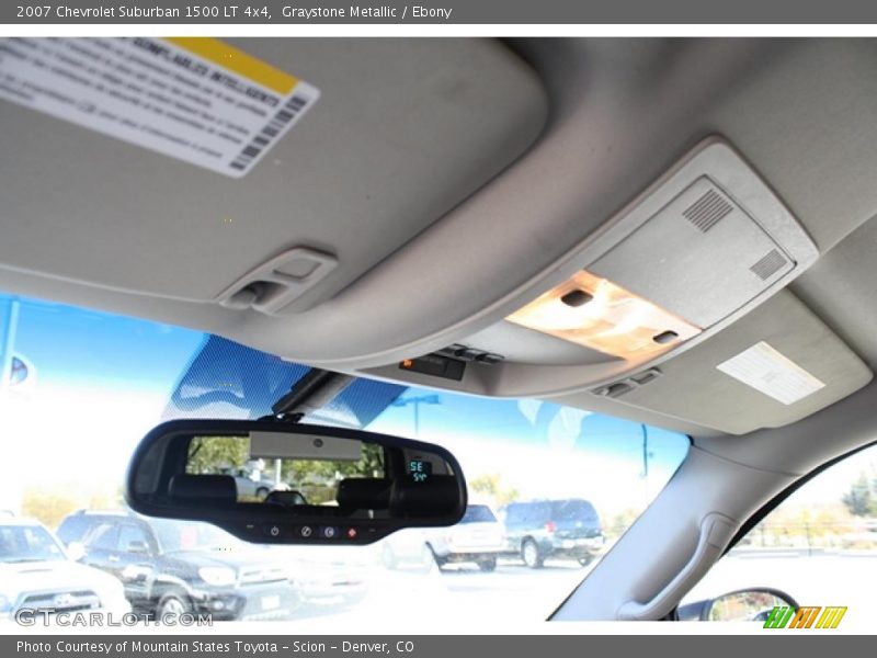 Graystone Metallic / Ebony 2007 Chevrolet Suburban 1500 LT 4x4