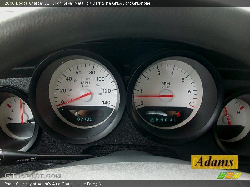 Bright Silver Metallic / Dark Slate Gray/Light Graystone 2006 Dodge Charger SE