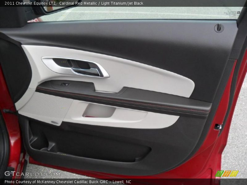 Cardinal Red Metallic / Light Titanium/Jet Black 2011 Chevrolet Equinox LTZ