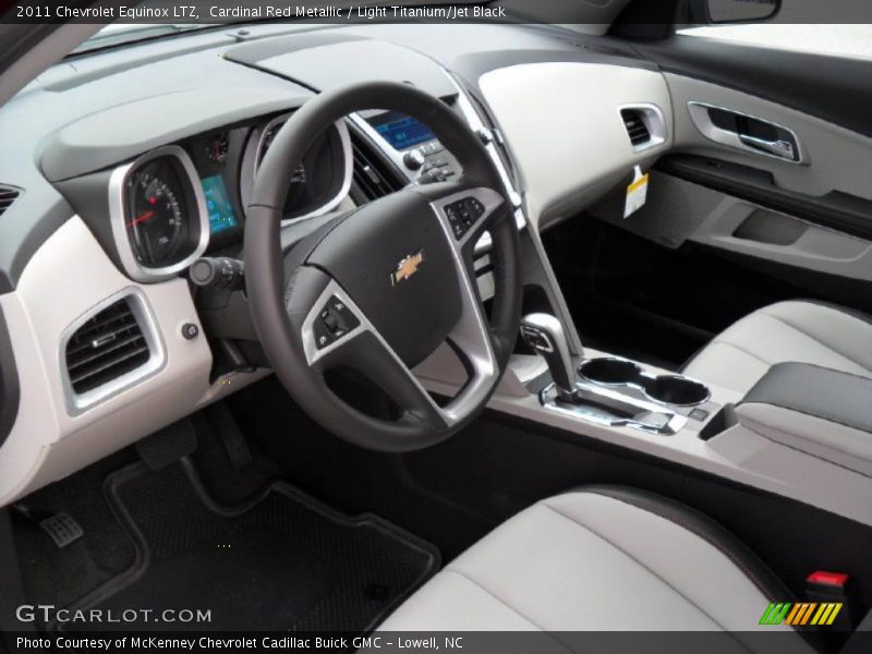 Light Titanium/Jet Black Interior - 2011 Equinox LTZ 