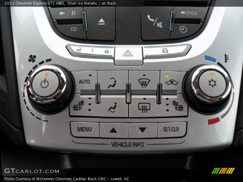 Controls of 2011 Equinox LTZ AWD