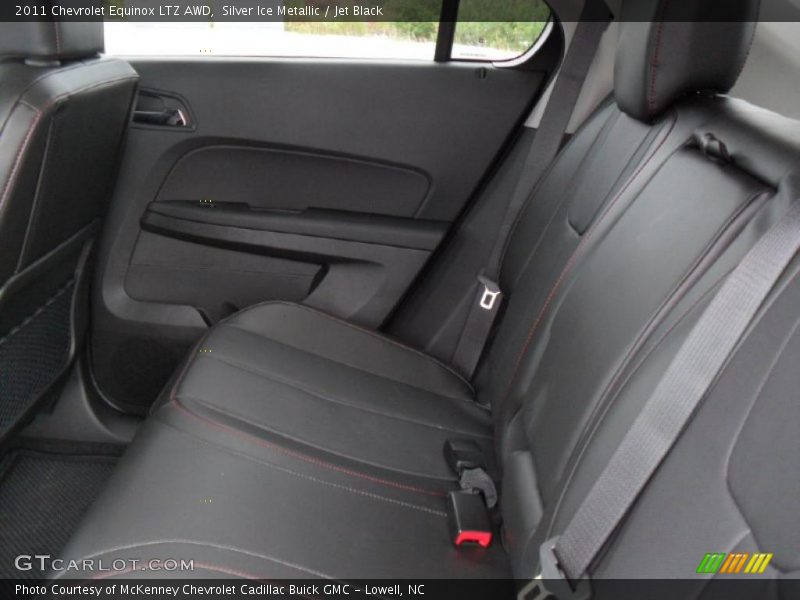 Silver Ice Metallic / Jet Black 2011 Chevrolet Equinox LTZ AWD