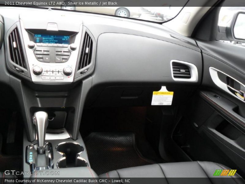 Silver Ice Metallic / Jet Black 2011 Chevrolet Equinox LTZ AWD