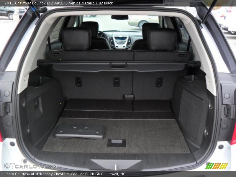 Silver Ice Metallic / Jet Black 2011 Chevrolet Equinox LTZ AWD