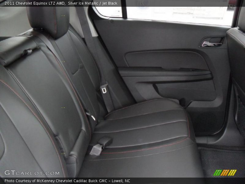 Silver Ice Metallic / Jet Black 2011 Chevrolet Equinox LTZ AWD