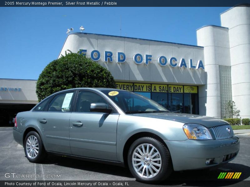 Silver Frost Metallic / Pebble 2005 Mercury Montego Premier